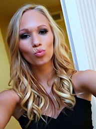 Smokin' hawt golden-haired teeny honey..