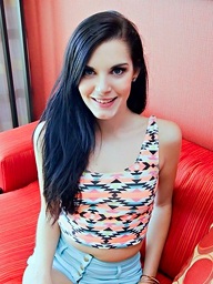 Beautiful, blue eyed, white Nina Noxx..